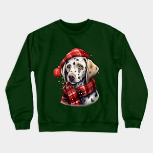 Dalmatian Christmas Crewneck Sweatshirt